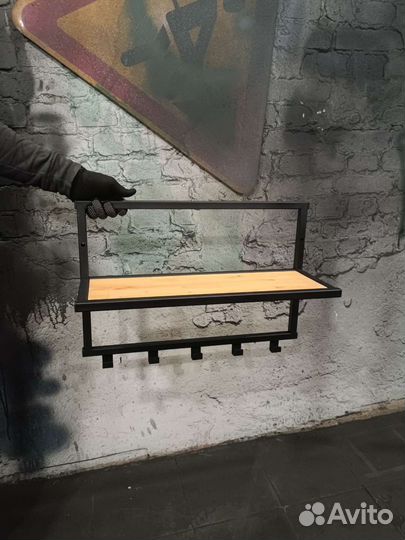 Вешалка в прихожую лофт