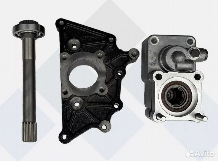 Коробка отбора мощности на ZF traxon 12TX 16TX