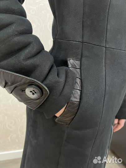 Дубленка натуральная женская 42