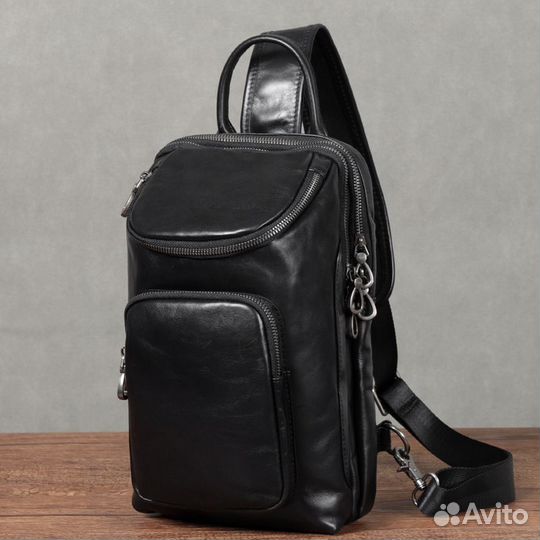 Рюкзак мужской из натуральной кожи
