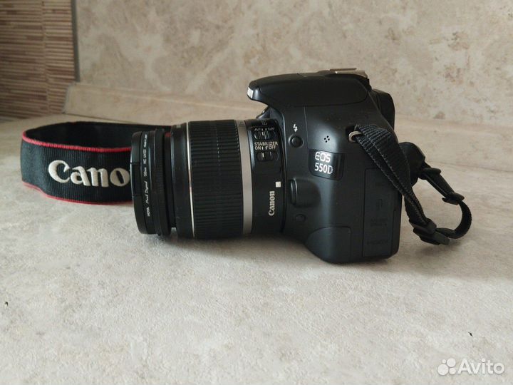 Зеркальный фотоаппарат canon eos 550d