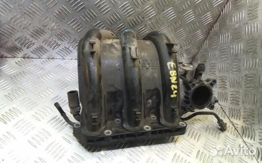 Впускной коллектор бензиновый skoda fabia 2 (EBN24