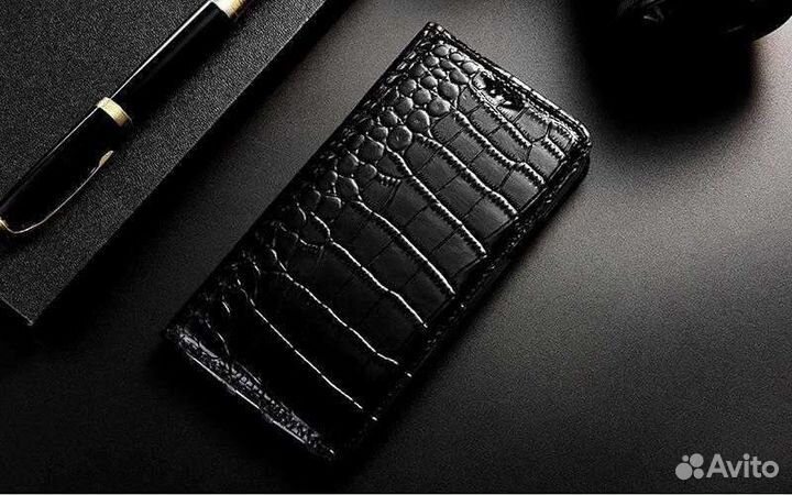 Чехол из натуральной кожи для Xiaomi Mi Note 10 pr