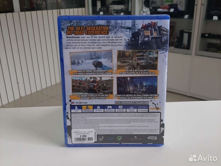 SnowRunner (ps4, новый) русские субтитры