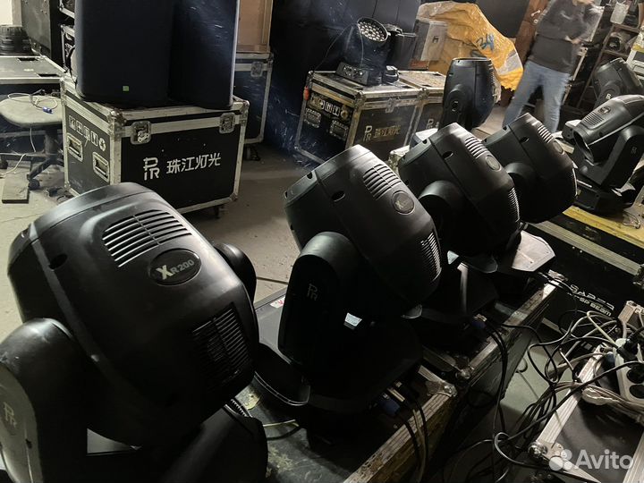 Вращающаяся голова PR-Lighting XR200 Beam