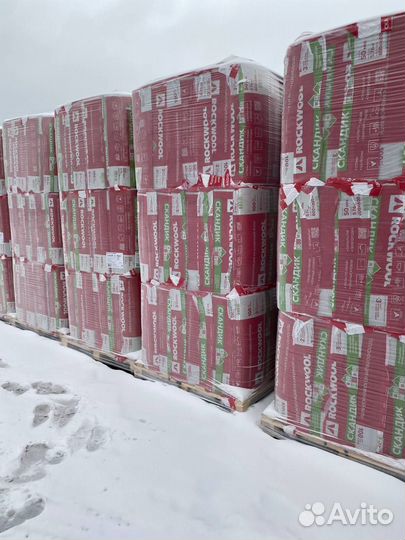 Утеплитель Rockwool Лайт Баттс Скандик