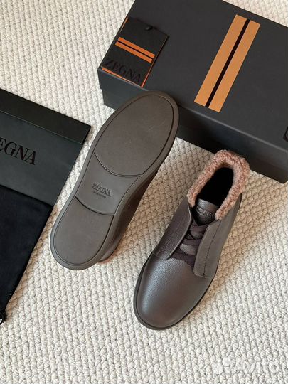Ботинки мужские зимние zegna
