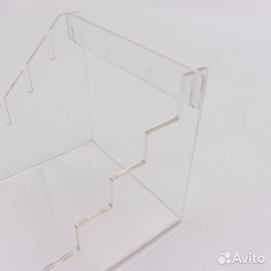 Подставка под ножи 122х120х120мм, прозрачный