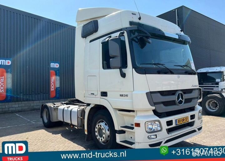 Pазбираем грузовик Mercedes-Benz Actros mpii 2002