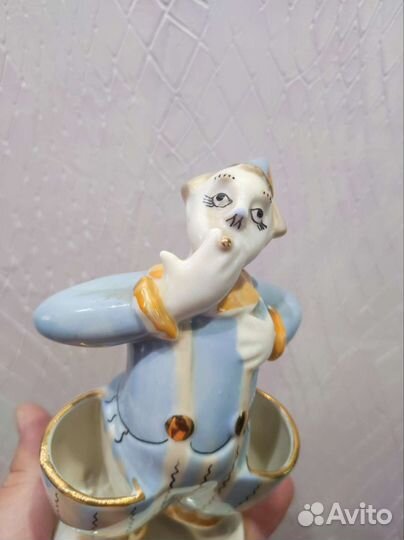 Фарфоровая статуэтка Клоун Кисловодск