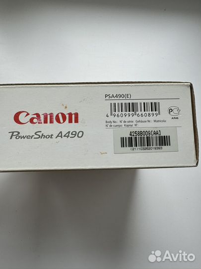 Фотоаппарат canon A490