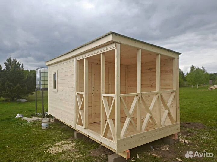 Бытовка Хозблок Блок-контейнер