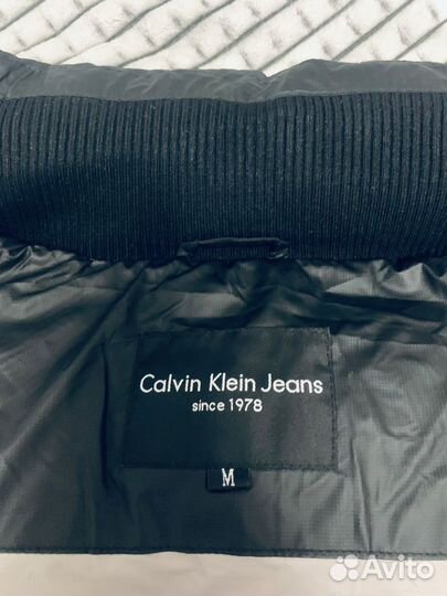 Пуховик calvin klein мужской