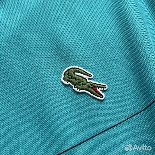 Футболка поло спорт Lacoste оригинал винтаж y2k