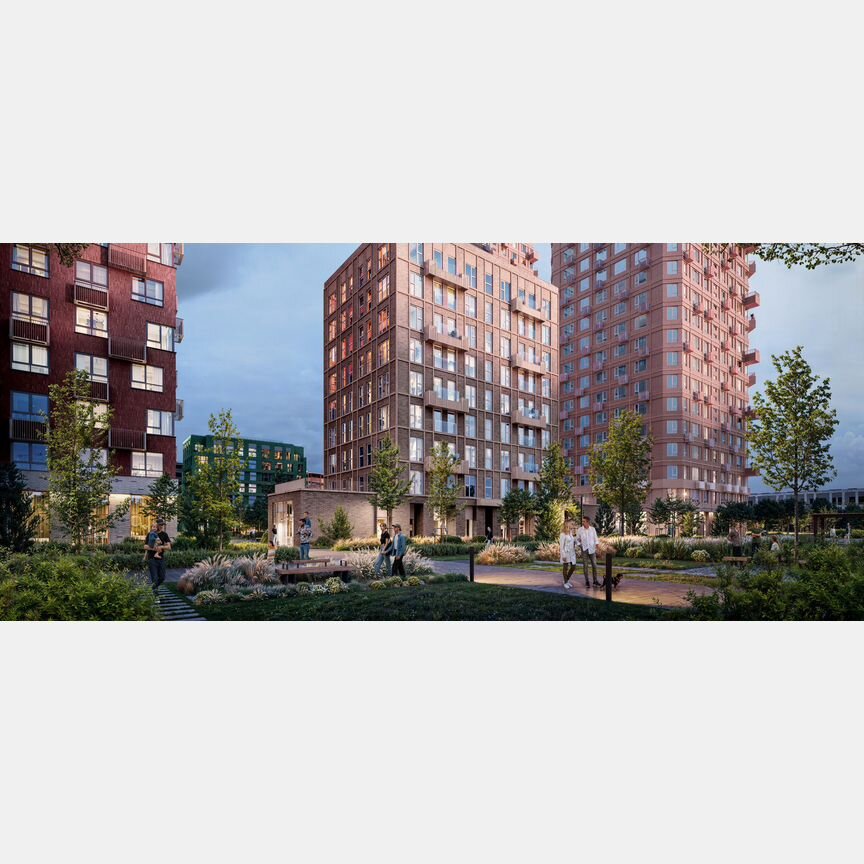 1-к. квартира, 41,1 м², 2/23 эт.