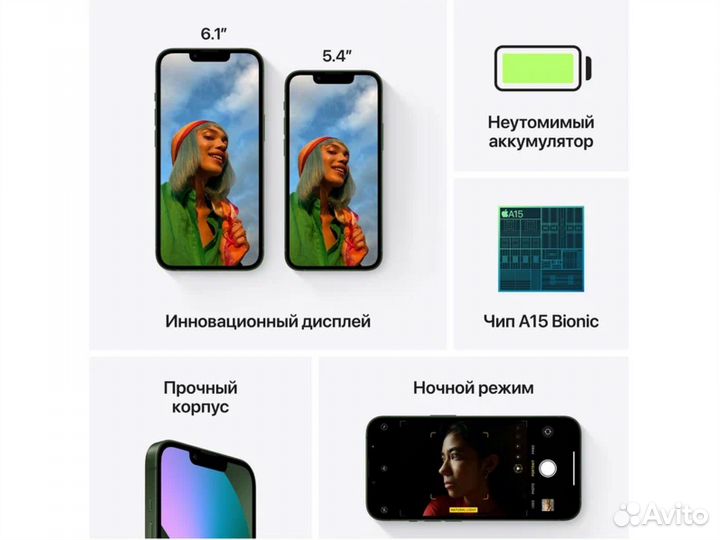 iPhone 13, 256 ГБ