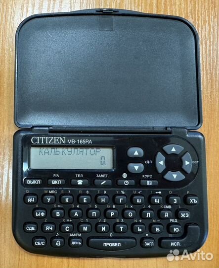 Калькулятор органайзер Citezen MB-165RA