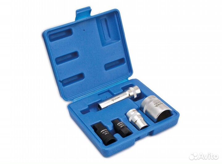 Набор торц. головок Asta 3-гранных д/тнвд bosch 5ш