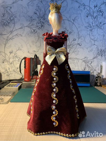 Кукла-шкатулка ручной работы