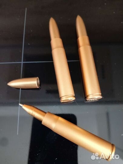 Ручка шариковая в форме патрона