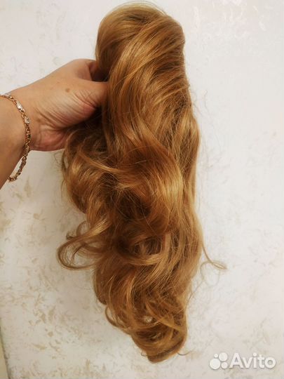 Хвост шиньон на крабе