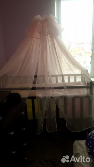 Балдахин, крепление к нему