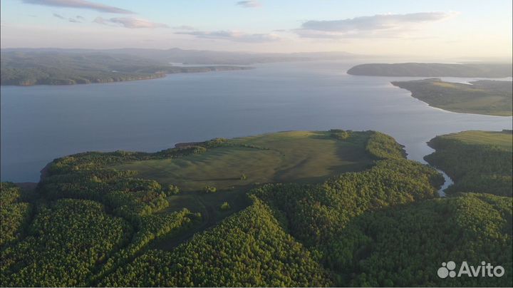 Экоферма на побережье Красноярского моря