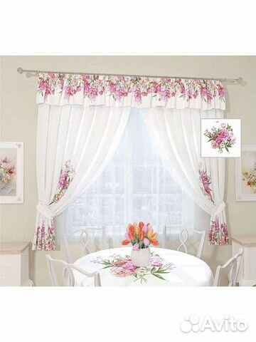 Шторы с подхватами