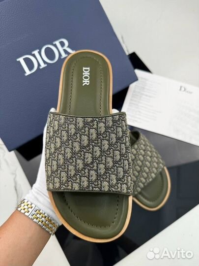 Шлепанцы мужские Dior