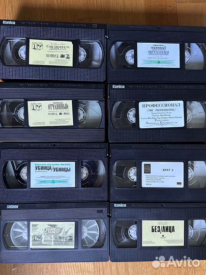 Кассеты с фильмами VHS (3 лота)