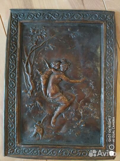 Гальванопластика редкая, панно