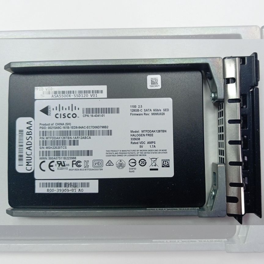 [MTFDDAK128TBN] 128gb-C Sata Cisco Mtfddak128tbn
