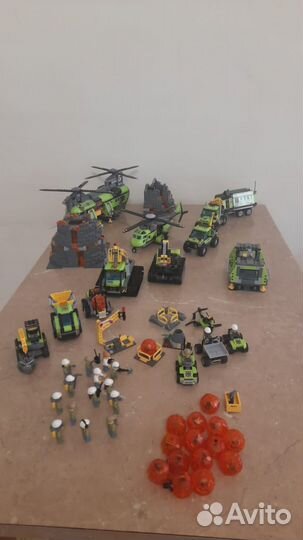 Lego лего вулканологи
