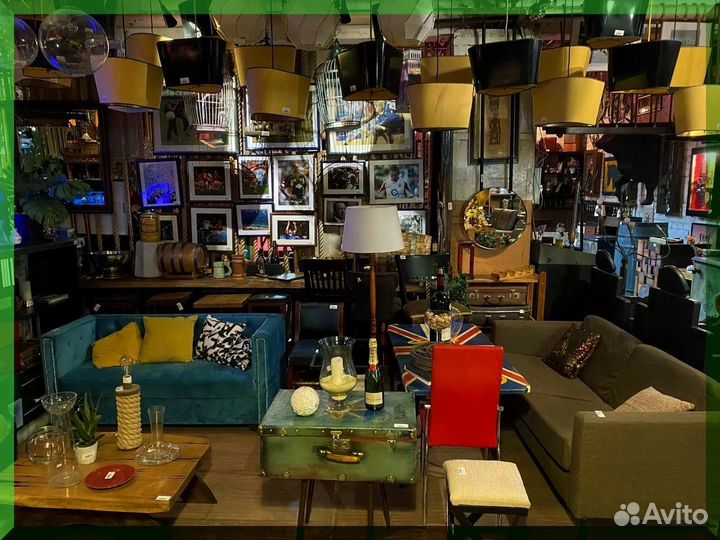 Свет и декор для кафе