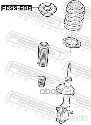 Fdss-EDF опора амортизатора переднего Ford Edg