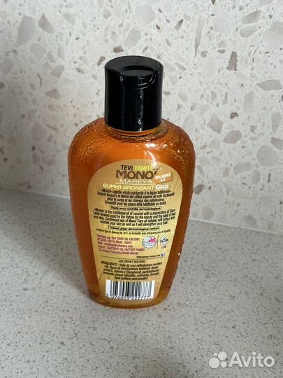 Масло для загара monoï de tahiti