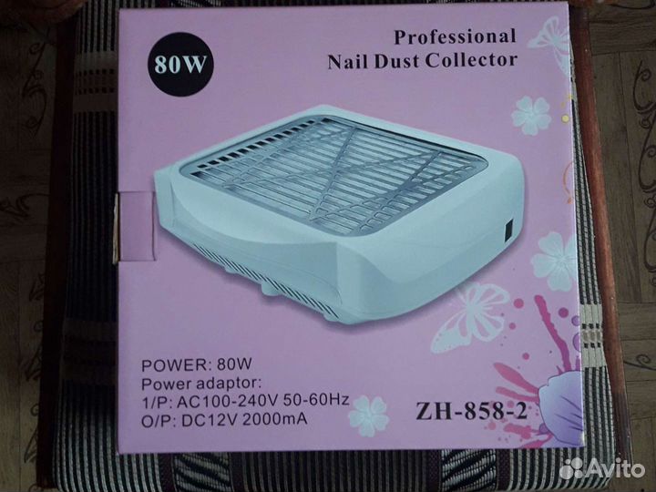 Новый маникюрный пылесос/вытяжка 80W