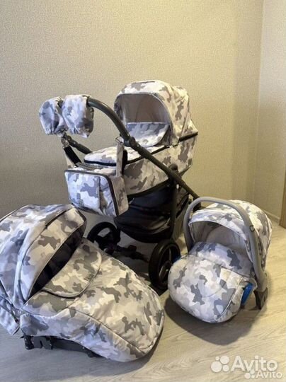 Коляска adamex 3 в 1