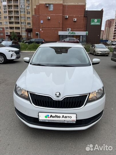 Skoda Rapid 1.6 МТ, 2019, 133 000 км