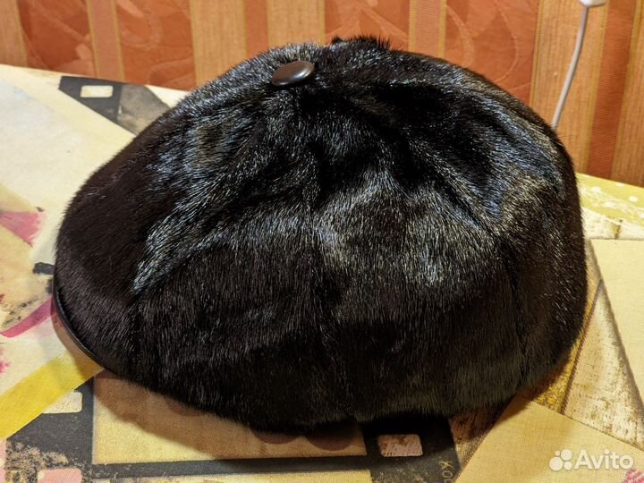 Мужская зимняя шапка из нерпы