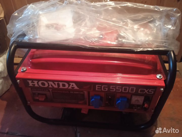 Генератор бензиновый honda eg 5500cxs