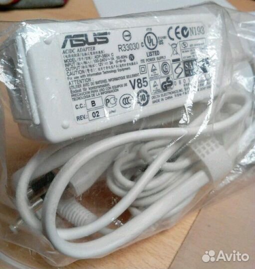 Блок питания Asus Eee PC 1000, 900 12V 3A ADP-36EH