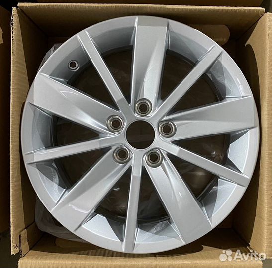 R15 диски оригинал 5X100 Polo Rapid Fabia Praktik