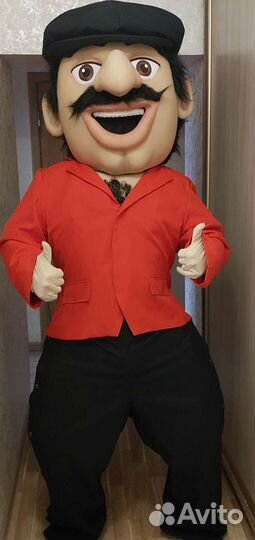 Экспресс- поздравление Белый мишка, Зайка, Вахтанг