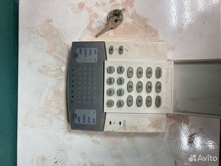 32-ух зонная светодиодная клавиатура Paradox k32+