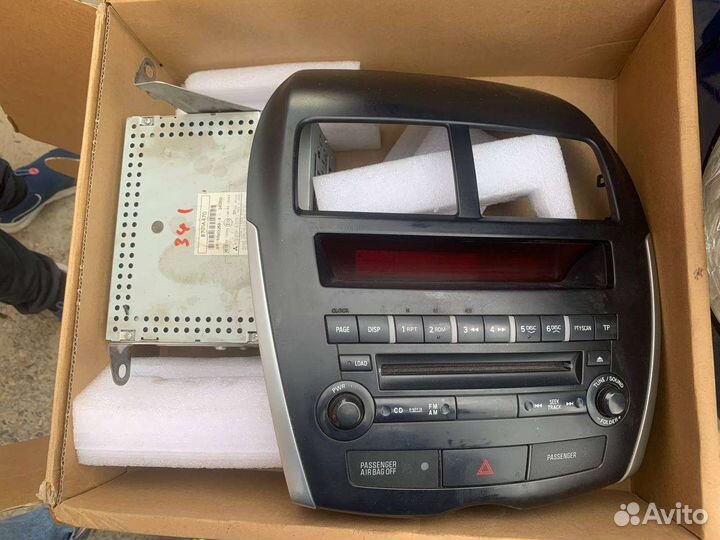 Магнитола mitsubishi asx