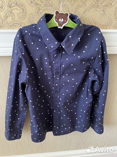 Рубашка на мальчика 128