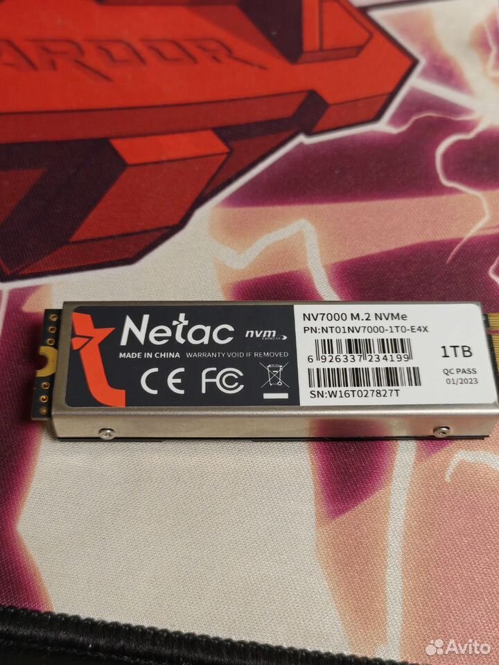 Ssd m2 nvme 1tb netac NV7000 купить в Москве по низкой цене с доставкой ...