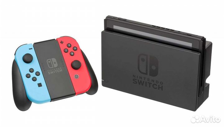 Nintendo Switch + игры + сумка чехол