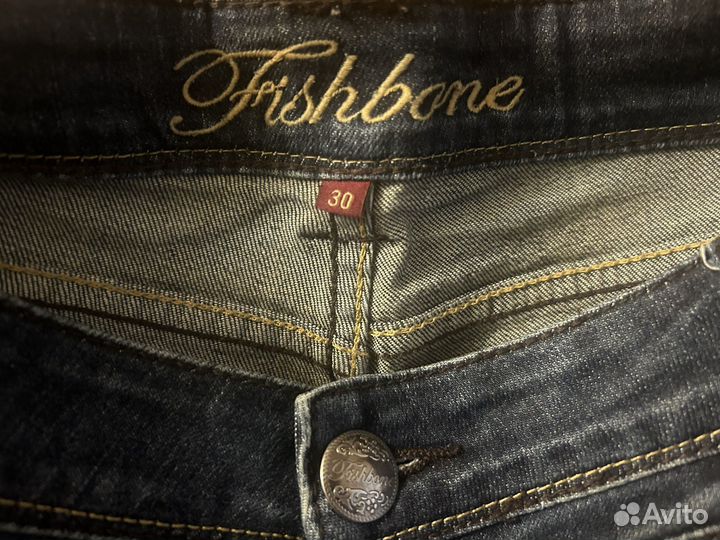 Джинсы fishbone